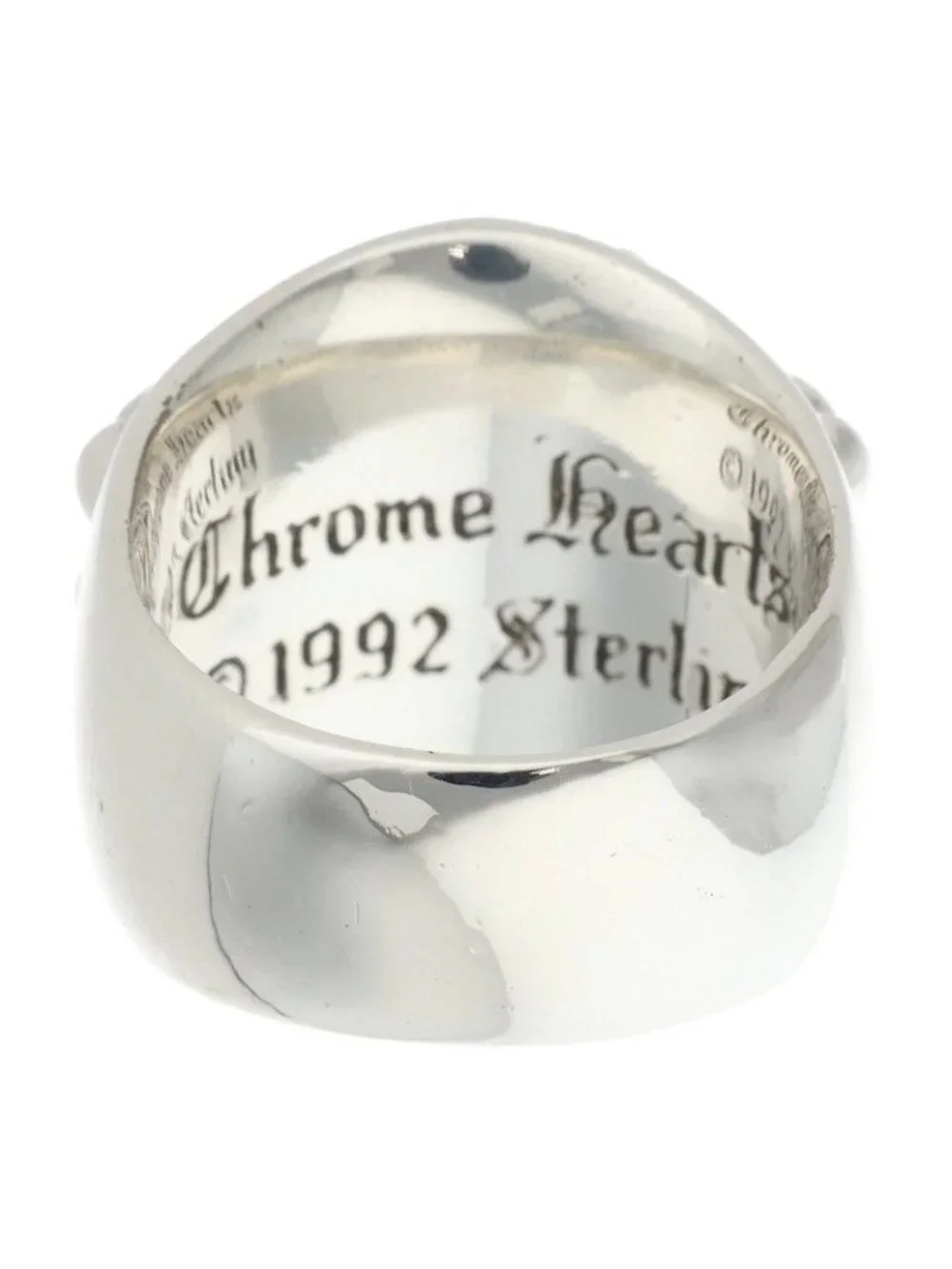 Chrome Hearts Keeper Silver Ring